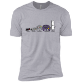 T-Shirts Heather Grey / YXS Evolution controller NES Boys Premium T-Shirt