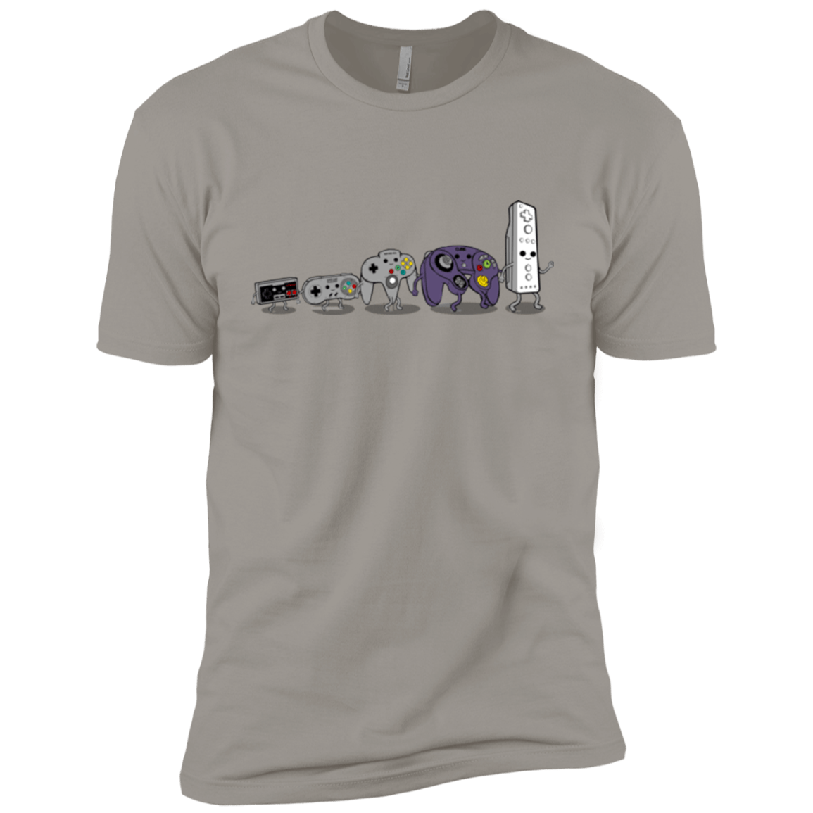 T-Shirts Light Grey / YXS Evolution controller NES Boys Premium T-Shirt