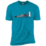 T-Shirts Turquoise / YXS Evolution controller NES Boys Premium T-Shirt