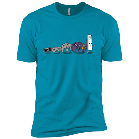 T-Shirts Turquoise / YXS Evolution controller NES Boys Premium T-Shirt