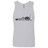 T-Shirts Heather Grey / Small Evolution controller NES Men's Premium Tank Top