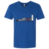 T-Shirts Royal / X-Small Evolution controller NES Men's Premium V-Neck