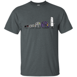 T-Shirts Dark Heather / Small Evolution controller NES T-Shirt