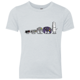 T-Shirts Heather White / YXS Evolution controller NES Youth Triblend T-Shirt