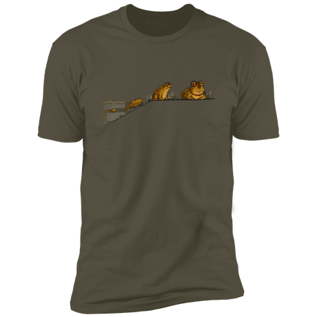 T-Shirts Military Green / S Evolution Men's Premium T-Shirt