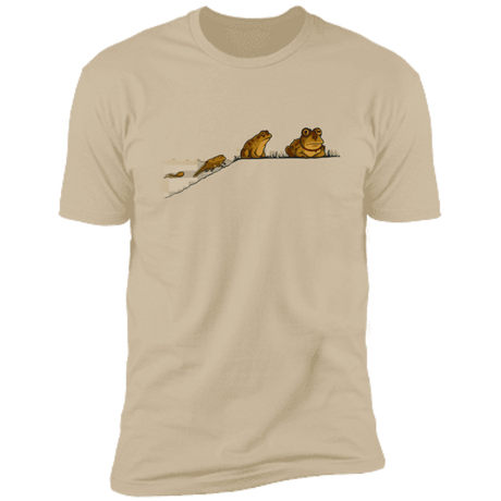 T-Shirts Sand / S Evolution Men's Premium T-Shirt