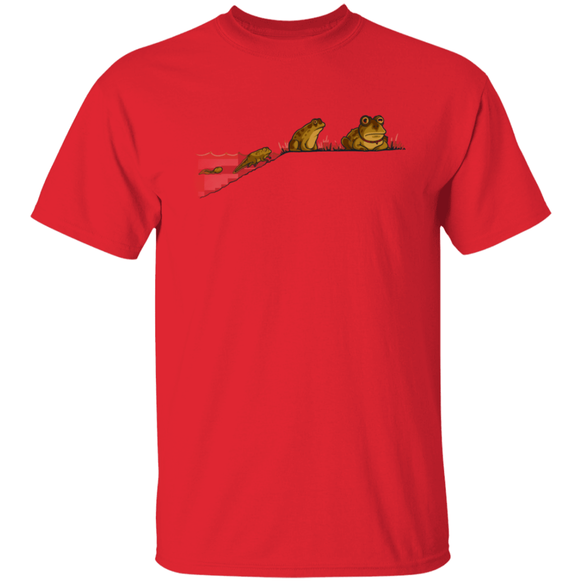 T-Shirts Red / S Evolution T-Shirt