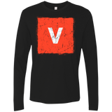 T-Shirts Black / Small Evolve Men's Premium Long Sleeve