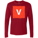 T-Shirts Cardinal / Small Evolve Men's Premium Long Sleeve