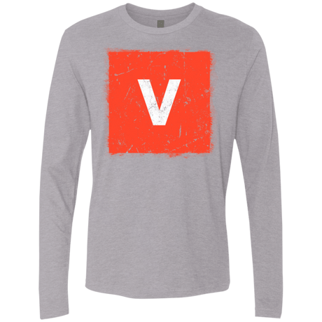 T-Shirts Heather Grey / Small Evolve Men's Premium Long Sleeve