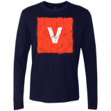 T-Shirts Midnight Navy / Small Evolve Men's Premium Long Sleeve