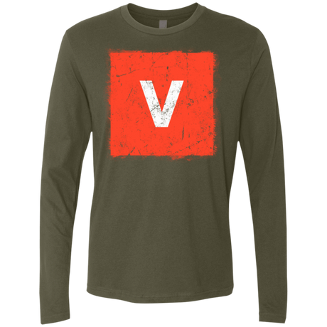 T-Shirts Military Green / Small Evolve Men's Premium Long Sleeve