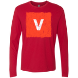 T-Shirts Red / Small Evolve Men's Premium Long Sleeve