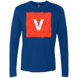 T-Shirts Royal / Small Evolve Men's Premium Long Sleeve