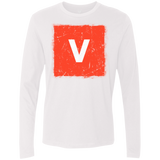 T-Shirts White / Small Evolve Men's Premium Long Sleeve