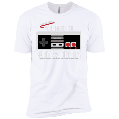 T-Shirts White / YXS Evolve Today! Play More NES Boys Premium T-Shirt