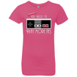 T-Shirts Hot Pink / YXS Evolve Today! Play More NES Girls Premium T-Shirt