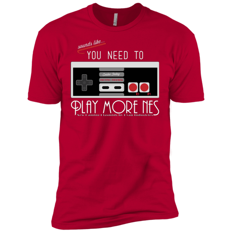 T-Shirts Red / X-Small Evolve Today! Play More NES Men's Premium T-Shirt