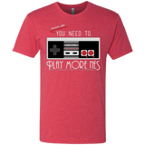 T-Shirts Vintage Red / Small Evolve Today! Play More NES Men's Triblend T-Shirt