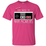 T-Shirts Heliconia / Small Evolve Today! Play More NES T-Shirt