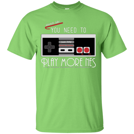 T-Shirts Lime / Small Evolve Today! Play More NES T-Shirt