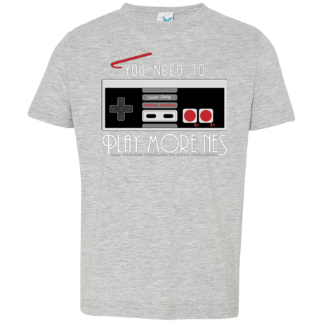 T-Shirts Heather / 2T Evolve Today! Play More NES Toddler Premium T-Shirt