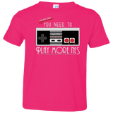 T-Shirts Hot Pink / 2T Evolve Today! Play More NES Toddler Premium T-Shirt