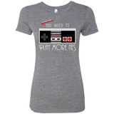 T-Shirts Premium Heather / Small Evolve Today! Play More NES Women's Triblend T-Shirt