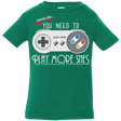 T-Shirts Kelly / 6 Months Evolve Today! Play More SNES Infant Premium T-Shirt
