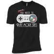 T-Shirts Black / X-Small Evolve Today! Play More SNES Men's Premium T-Shirt