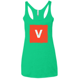 T-Shirts Envy / X-Small Evolve Women's Triblend Racerback Tank