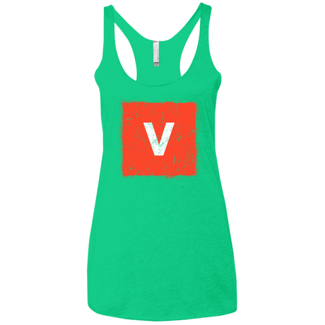 T-Shirts Envy / X-Small Evolve Women's Triblend Racerback Tank