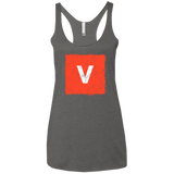 T-Shirts Premium Heather / X-Small Evolve Women's Triblend Racerback Tank