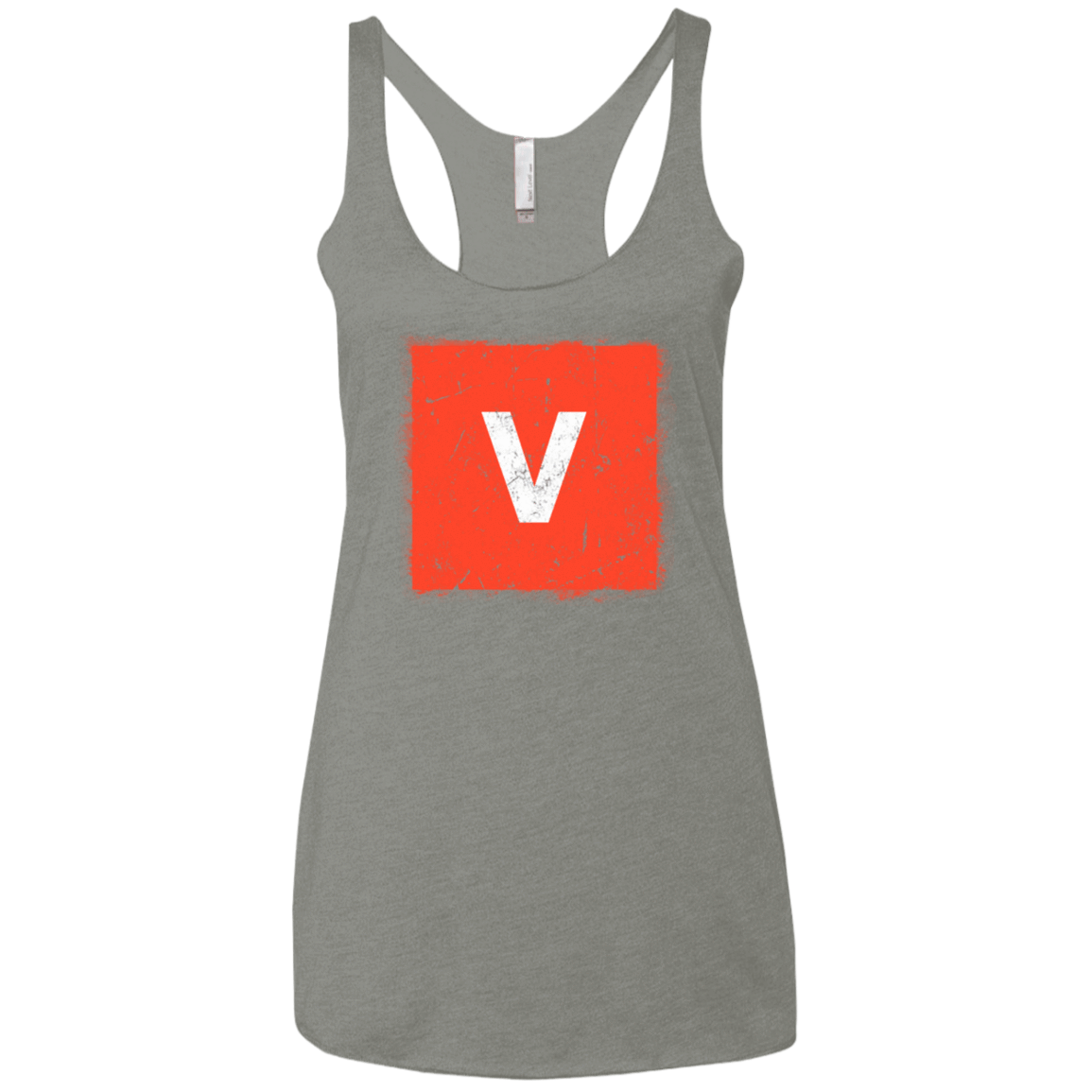 T-Shirts Venetian Grey / X-Small Evolve Women's Triblend Racerback Tank