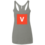 T-Shirts Venetian Grey / X-Small Evolve Women's Triblend Racerback Tank