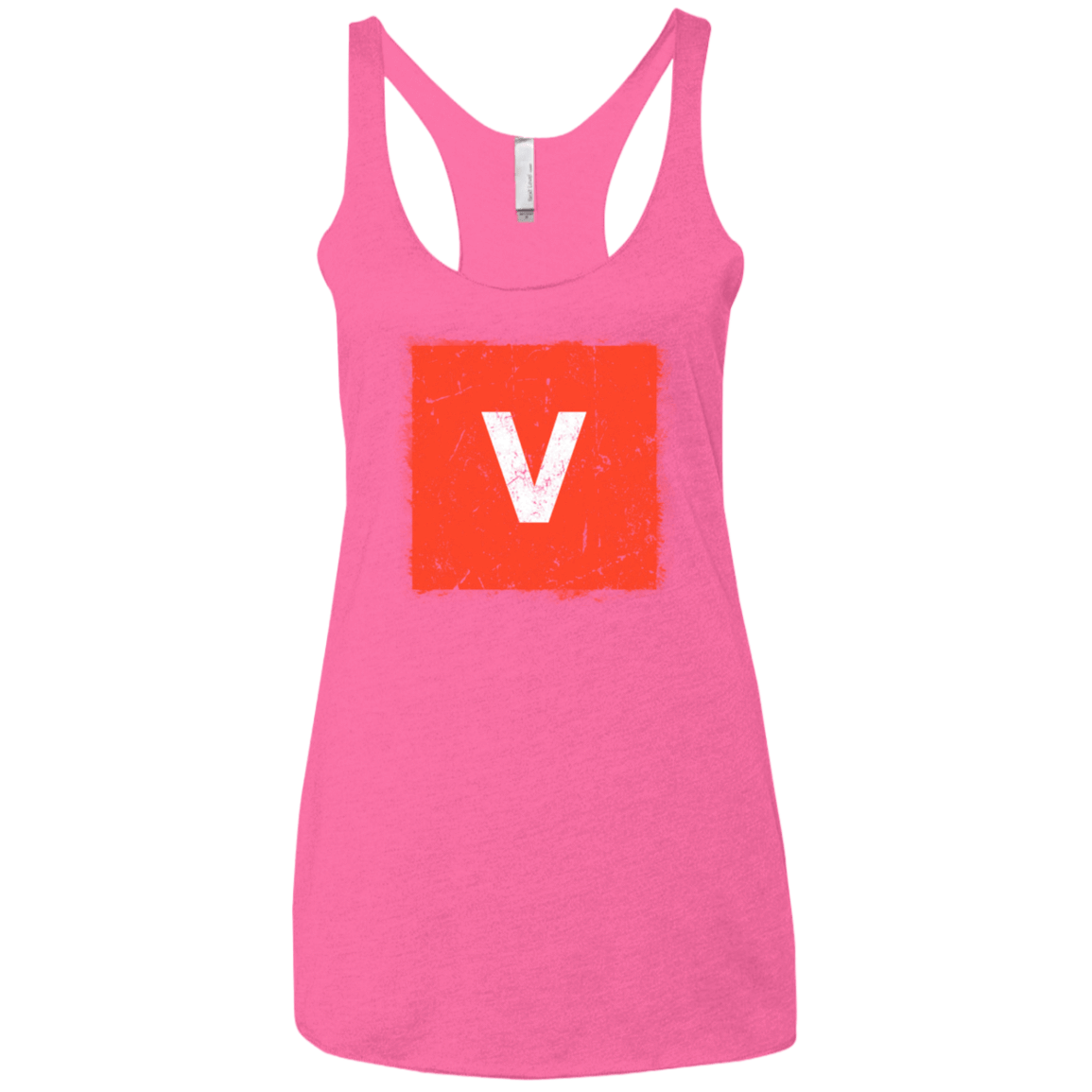 T-Shirts Vintage Pink / X-Small Evolve Women's Triblend Racerback Tank