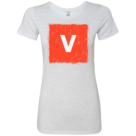 T-Shirts Heather White / Small Evolve Women's Triblend T-Shirt