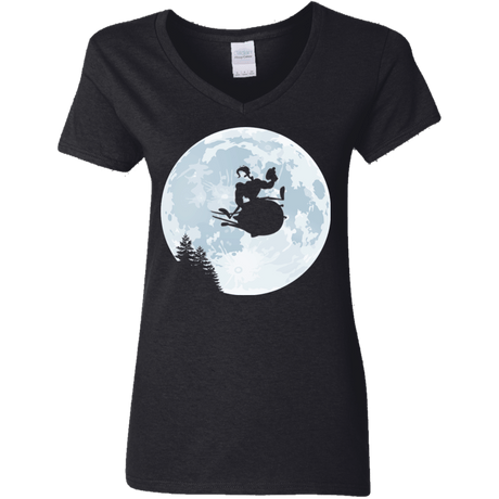 T-Shirts Black / S EW Jim Women's V-Neck T-Shirt