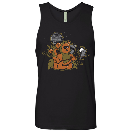 T-Shirts Black / Small Ewok Selfie Men's Premium Tank Top