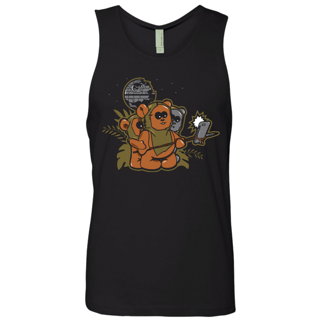 T-Shirts Black / Small Ewok Selfie Men's Premium Tank Top