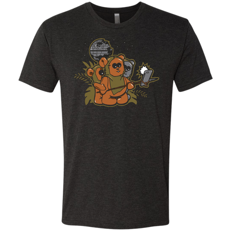 T-Shirts Vintage Black / Small Ewok Selfie Men's Triblend T-Shirt