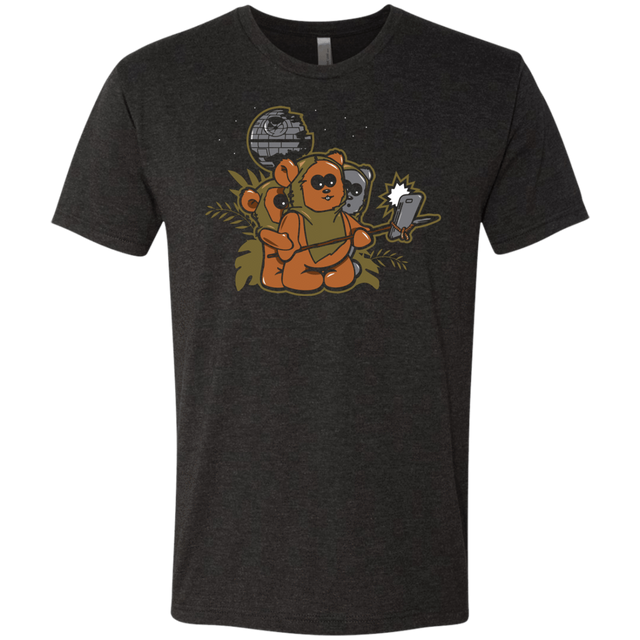 T-Shirts Vintage Black / Small Ewok Selfie Men's Triblend T-Shirt