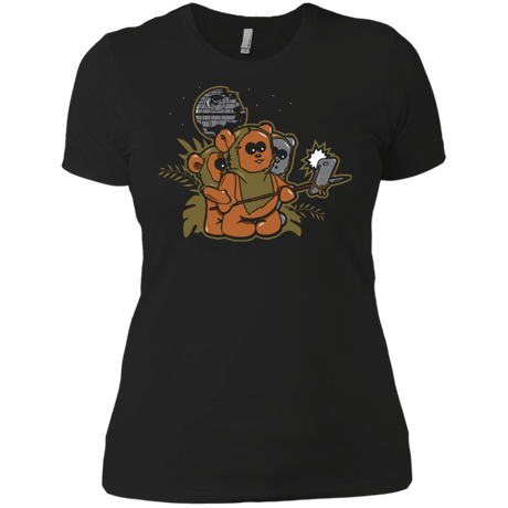 T-Shirts Black / X-Small Ewok Selfie Women's Premium T-Shirt
