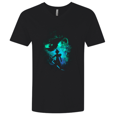 T-Shirts Black / X-Small Ex Soldier Art Men's Premium V-Neck