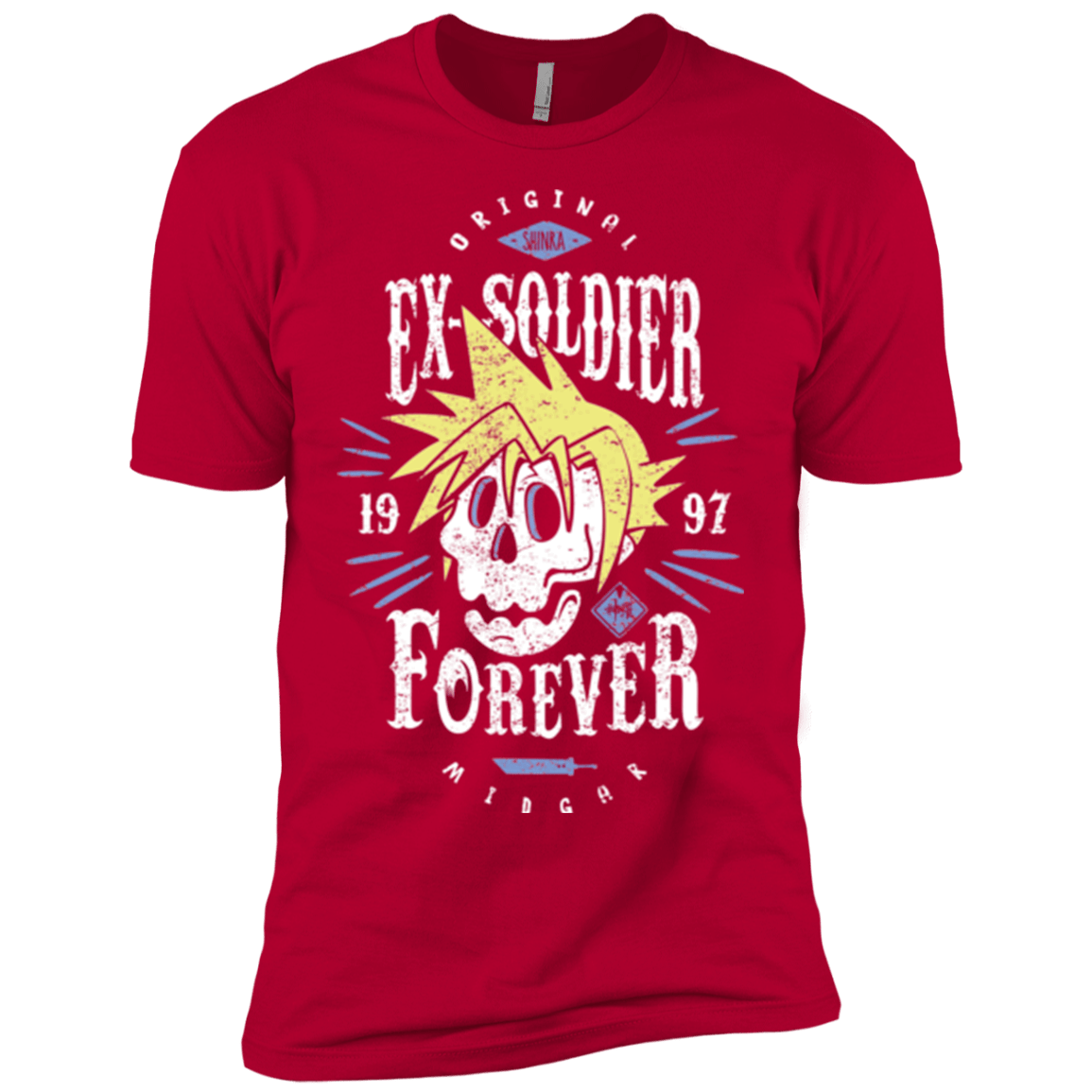 T-Shirts Red / YXS Ex-Soldier Forever Boys Premium T-Shirt