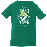 T-Shirts Kelly / 6 Months Ex-Soldier Forever Infant Premium T-Shirt
