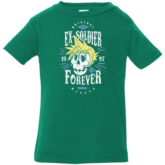 T-Shirts Kelly / 6 Months Ex-Soldier Forever Infant Premium T-Shirt