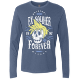 T-Shirts Indigo / Small Ex-Soldier Forever Men's Premium Long Sleeve