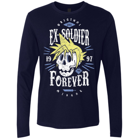 T-Shirts Midnight Navy / Small Ex-Soldier Forever Men's Premium Long Sleeve