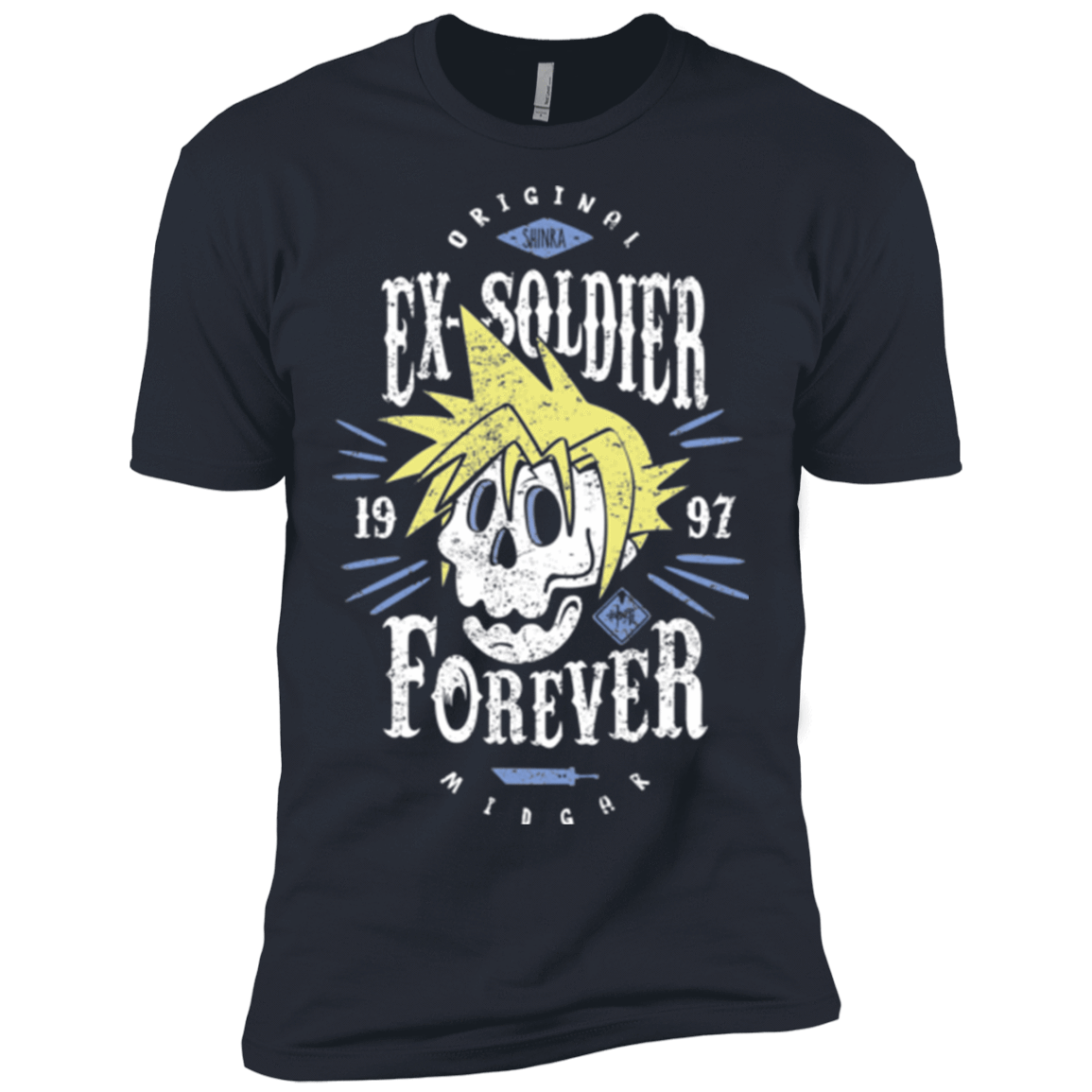 T-Shirts Indigo / X-Small Ex-Soldier Forever Men's Premium T-Shirt